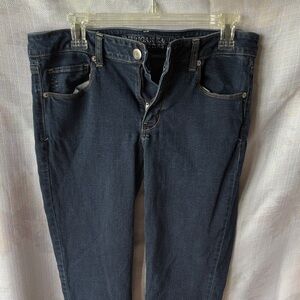 American Eagle Outfitters Women's Deep Indigo Skinny Jeans